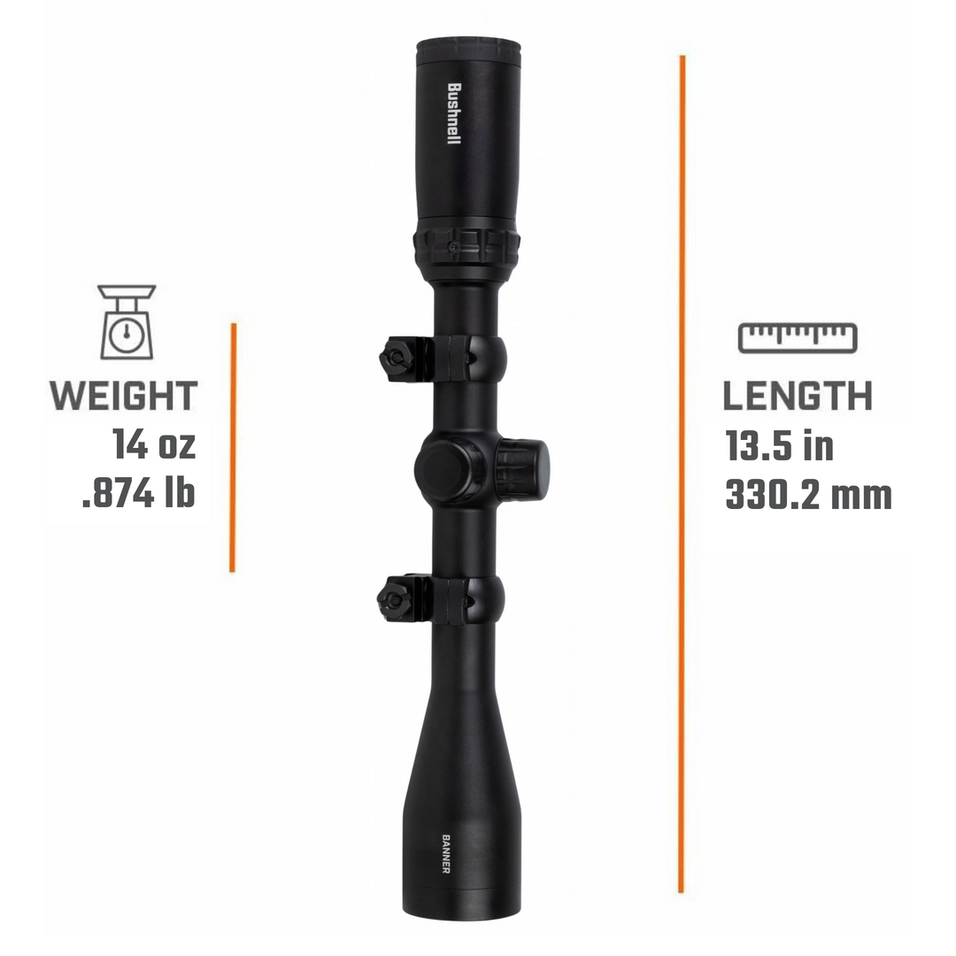 Bushnell Banner 3-9x40mm BDC Reticle Riflescope