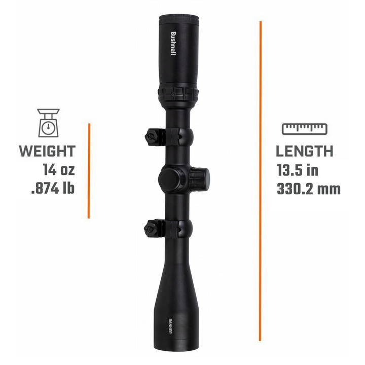Bushnell Banner 3-9x40mm BDC Reticle Riflescope