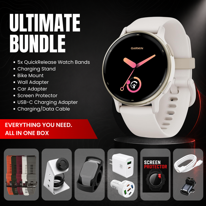 Garmin Vivoactive® 5 Fitness Smartwatch - Ultimate Bundle