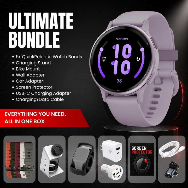 Garmin Vivoactive® 5 Fitness Smartwatch - Ultimate Bundle