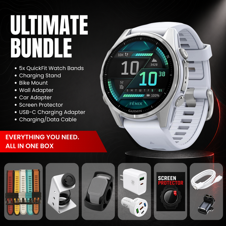 Garmin fēnix® 8 Smartwatch - Ultimate Bundle