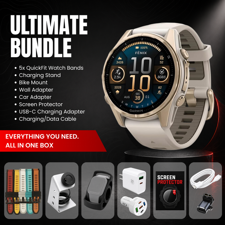 Garmin fēnix® 8 Smartwatch - Ultimate Bundle