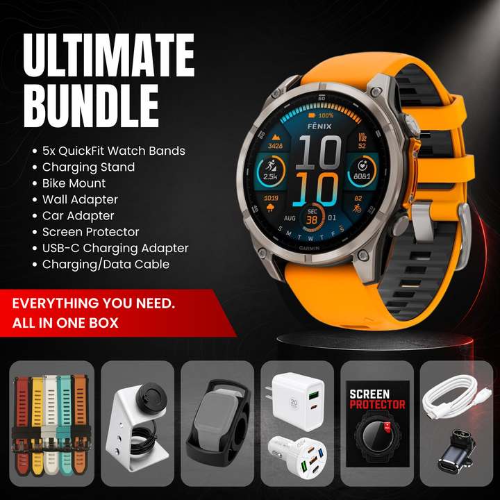 Garmin fēnix® 8 Smartwatch - Ultimate Bundle