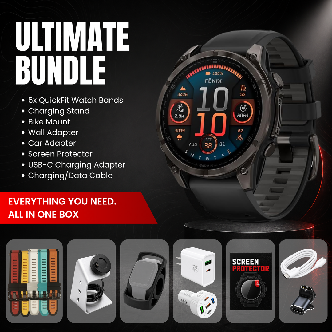 Garmin fēnix® 8 Smartwatch - Ultimate Bundle