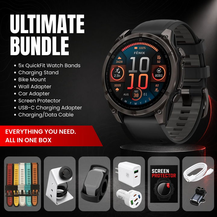 Garmin fēnix® 8 Smartwatch - Ultimate Bundle