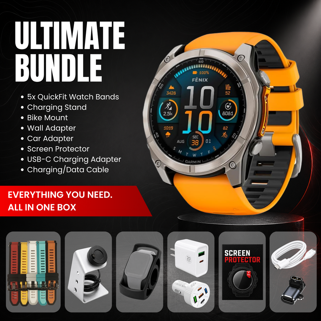 Garmin fēnix® 8 Smartwatch - Ultimate Bundle
