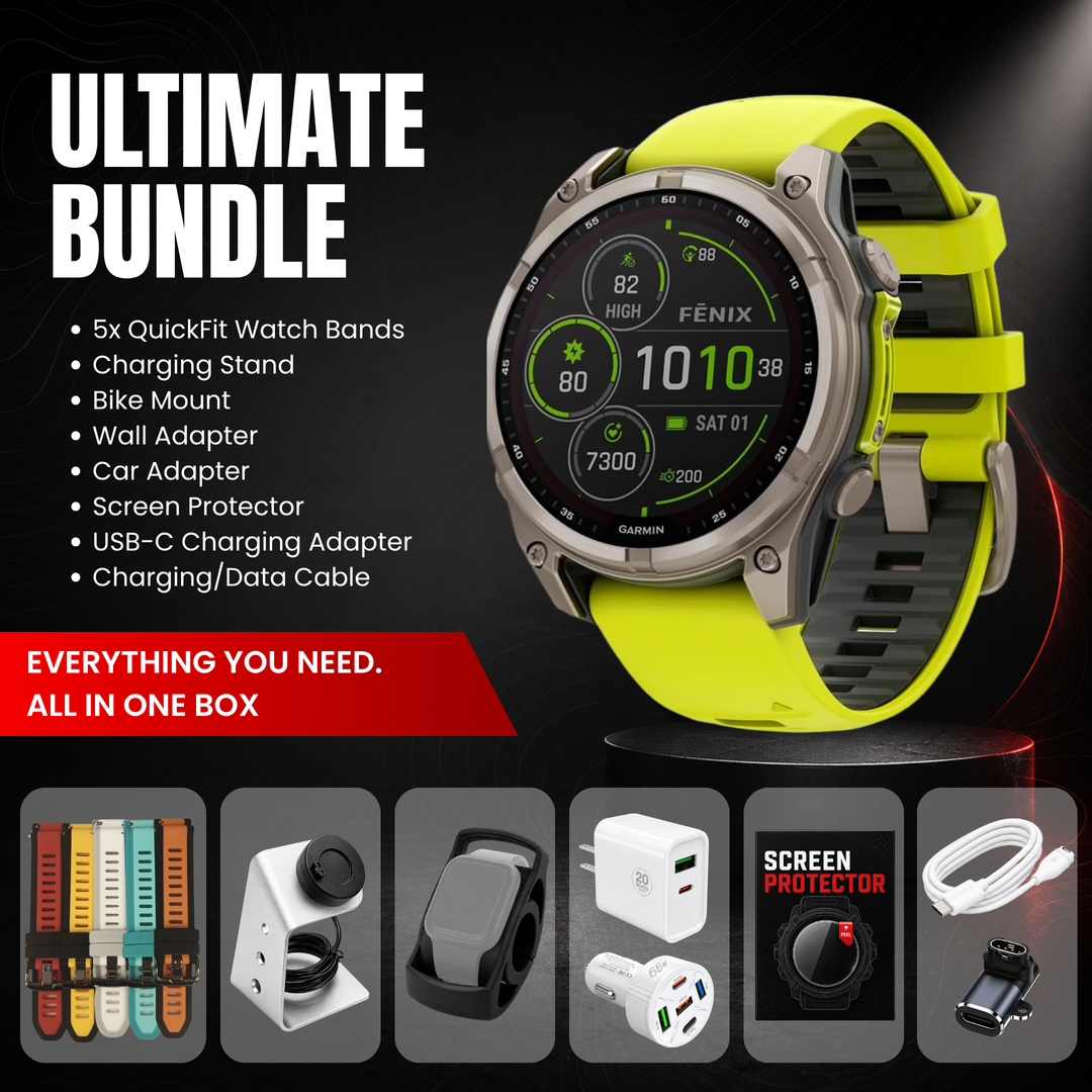 Garmin fēnix® 8 Smartwatch - Ultimate Bundle