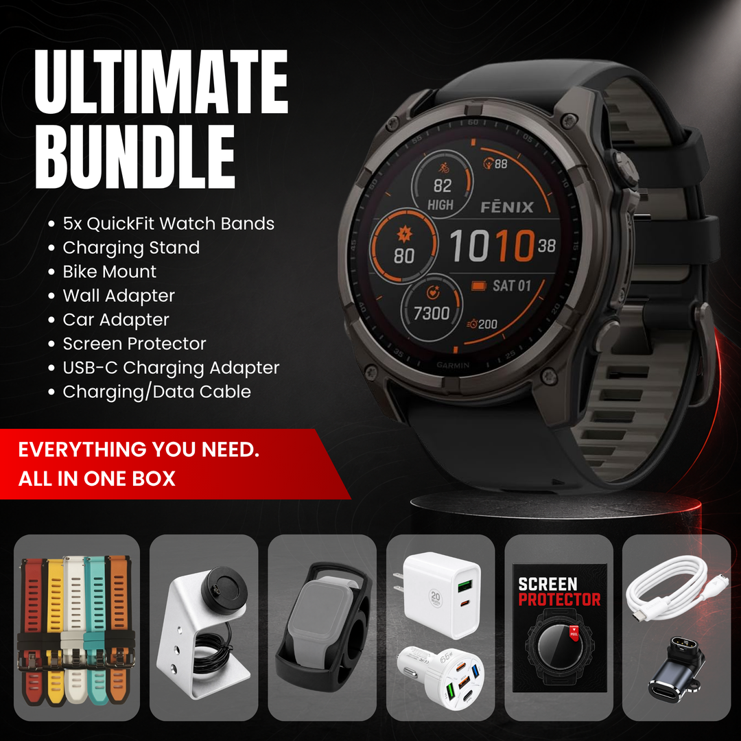 Garmin fēnix® 8 Smartwatch - Ultimate Bundle