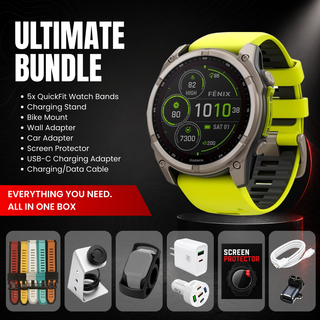 Garmin fēnix® 8 Smartwatch - Ultimate Bundle