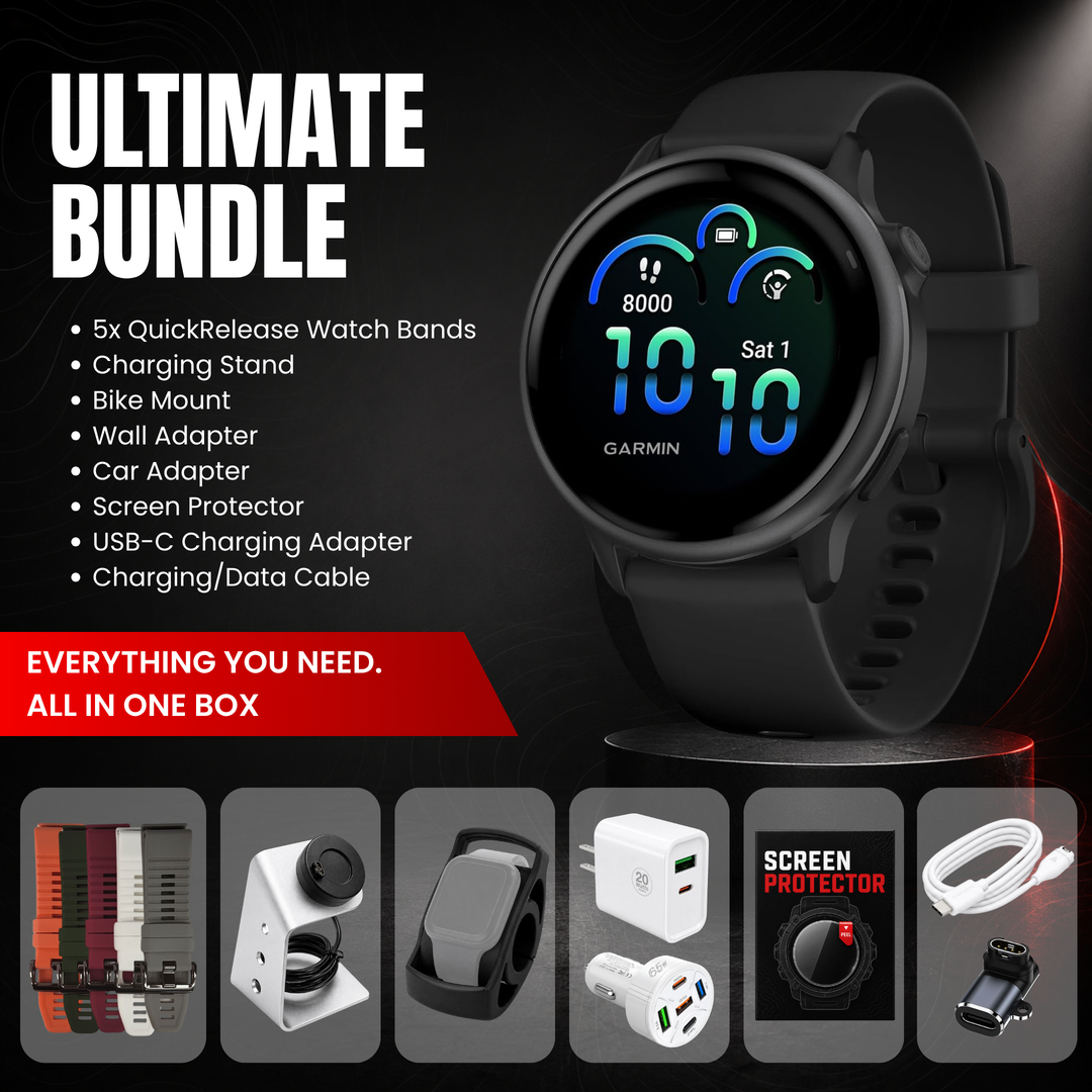 Garmin vívoactive® 6 Smartwatch - Ultimate Bundle