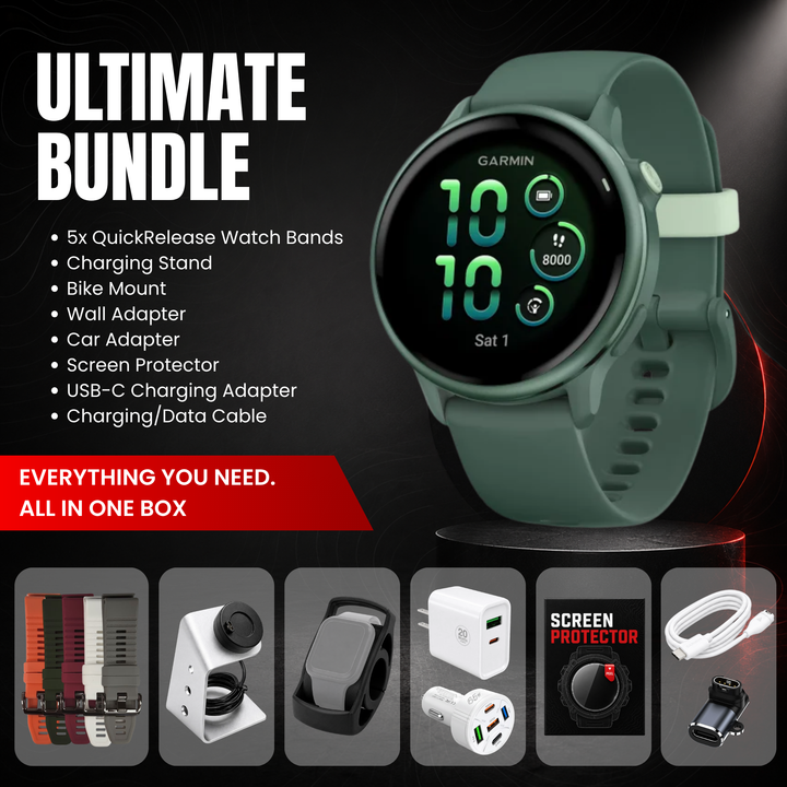 Garmin vívoactive® 6 Smartwatch - Ultimate Bundle