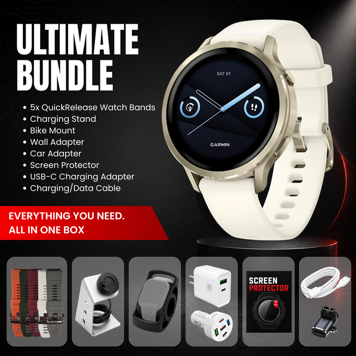 Garmin Venu 4® Smartwatch - Ultimate Bundle