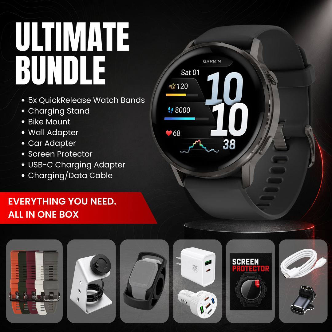 Garmin Venu 4® Smartwatch - Ultimate Bundle