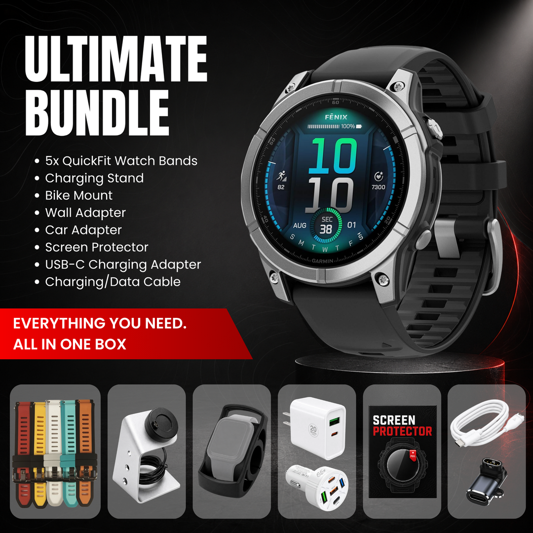 Garmin fēnix® 8 Smartwatch - Ultimate Bundle
