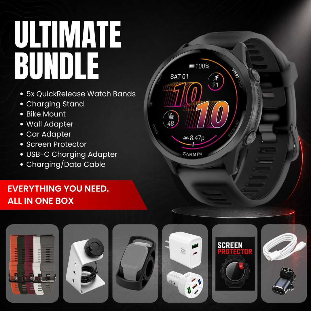Garmin Forerunner® 570 Smartwatch - Ultimate Bundle