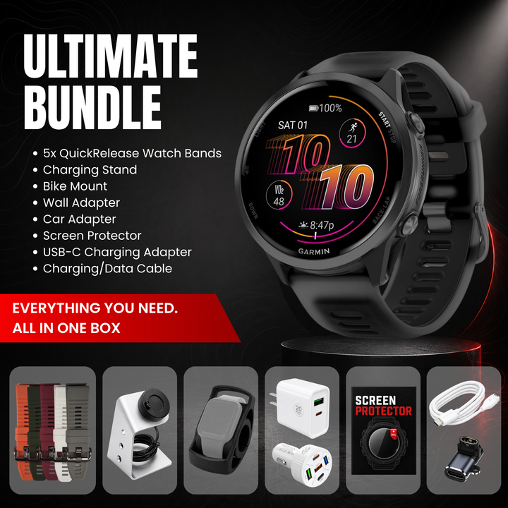 Garmin Forerunner® 570 Smartwatch - Ultimate Bundle