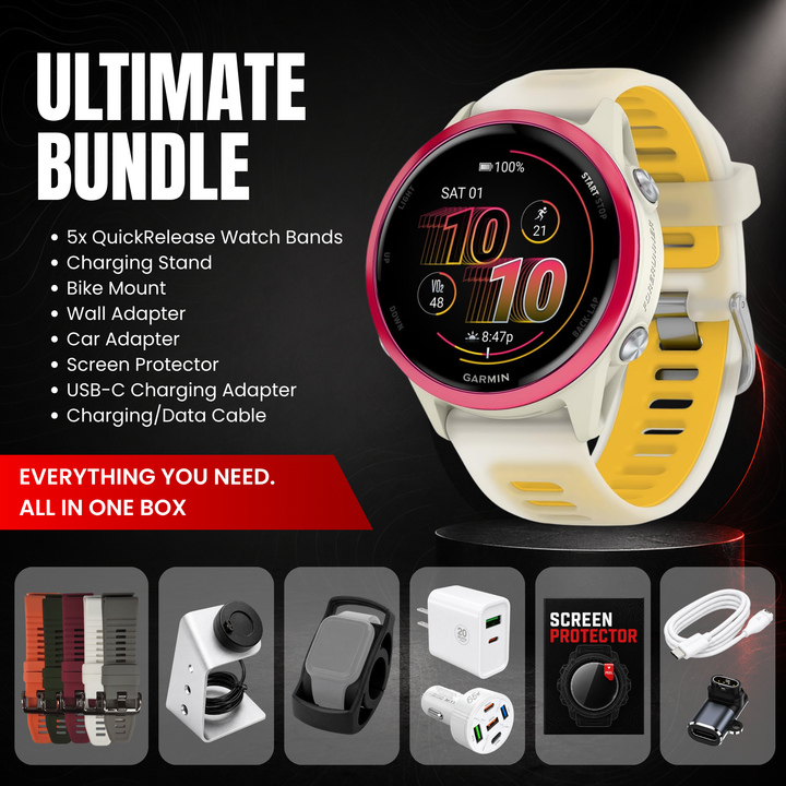 Garmin Forerunner® 570 Smartwatch - Ultimate Bundle