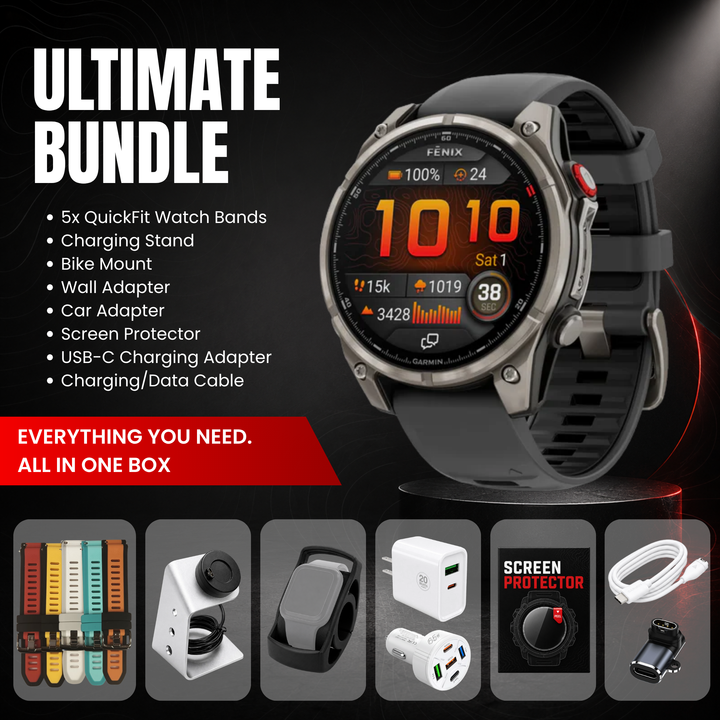 Garmin fēnix® 8 Smartwatch - Ultimate Bundle