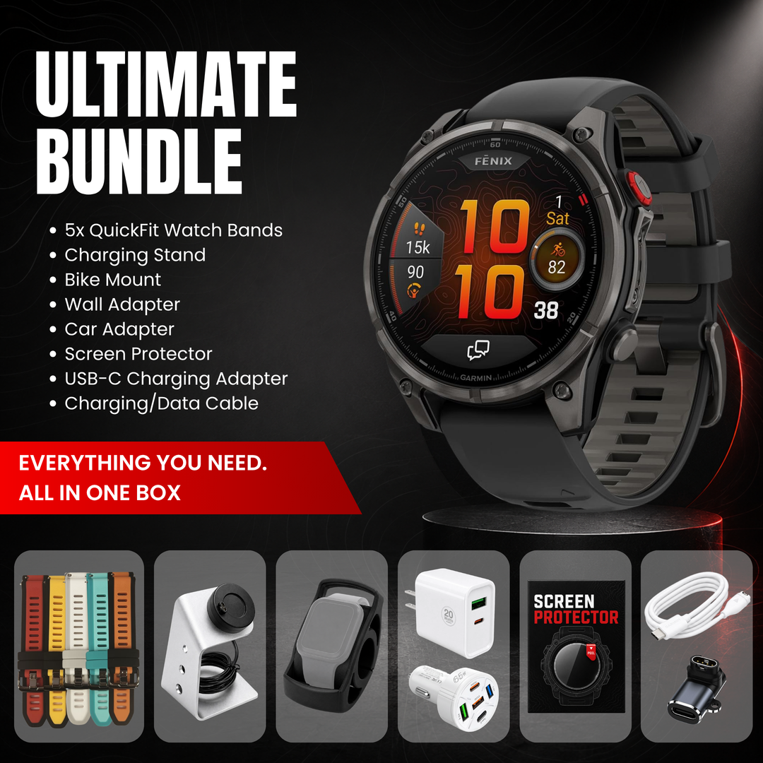 Garmin fēnix® 8 Smartwatch - Ultimate Bundle