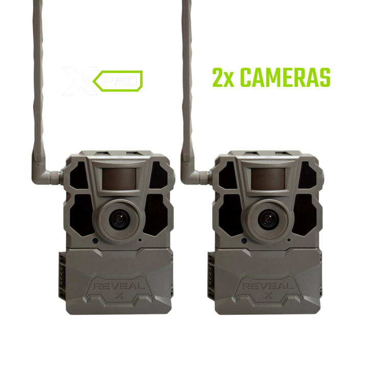 Buy 2 &amp; Save! Tactacam Reveal X Pro Cellular Trail Camera