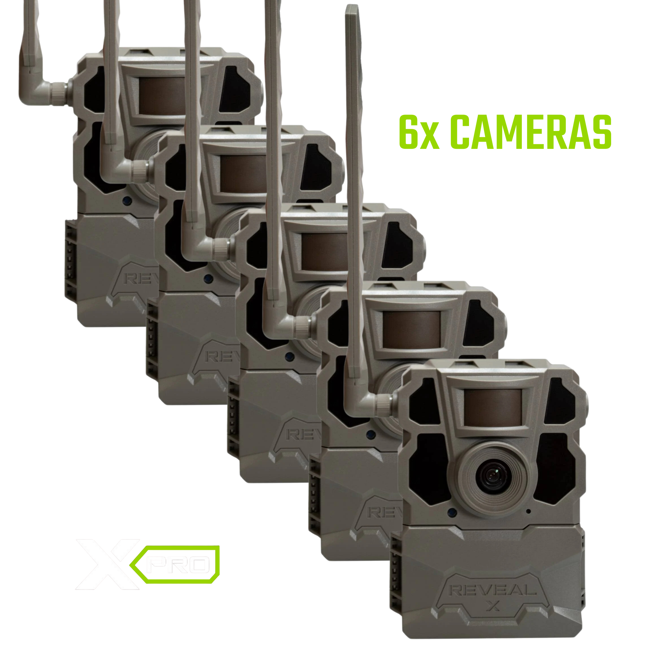 Buy 6 & Save! Tactacam Reveal X Pro Cellular Trail Camera