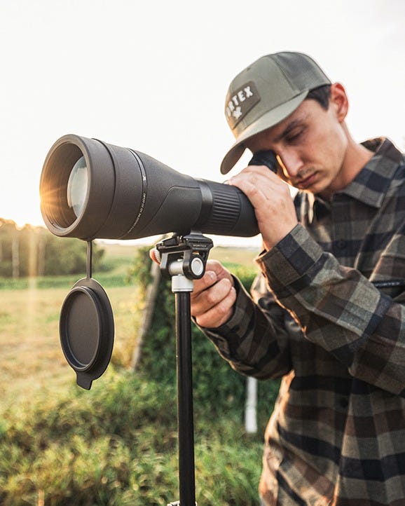 Vortex Crossfire HD 20-60x80 Spotting Scope in the field
