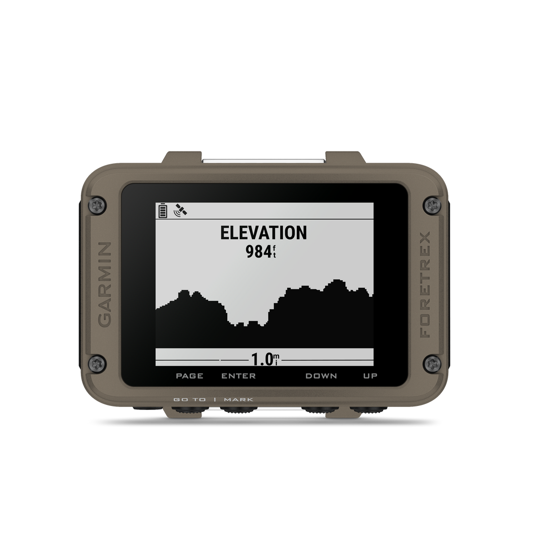 Garmin Foretrex® 901 Ballistic Edition, Wrist-mounted GPS Navigator with Strap