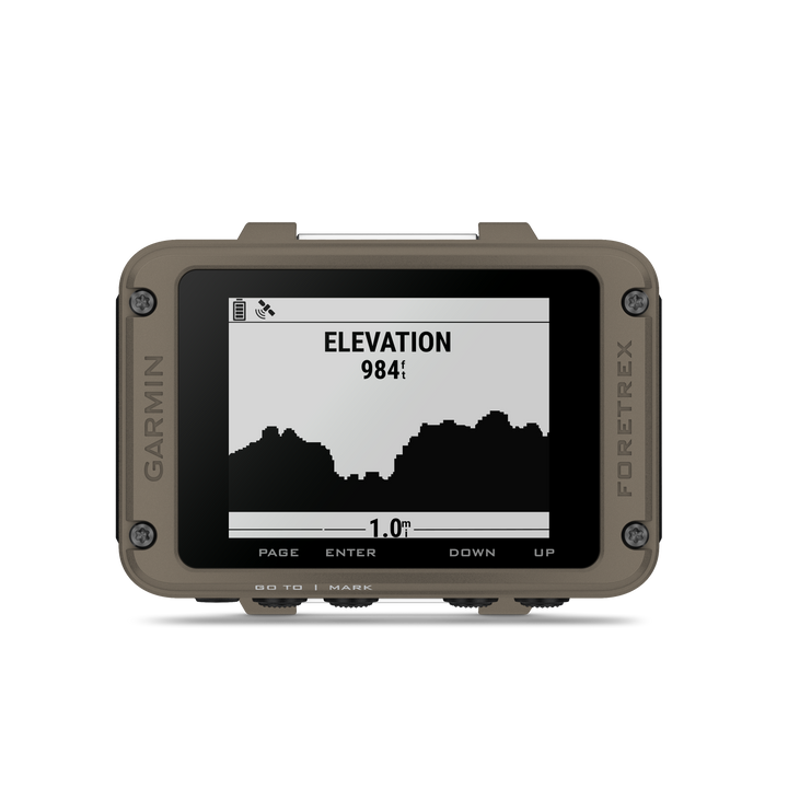 Garmin Foretrex® 901 Ballistic Edition, Wrist-mounted GPS Navigator with Strap