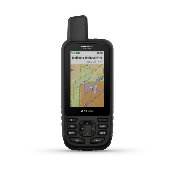 Garmin GPSMAP® 66sr Multi-Band Handheld GPS Unmatched Accuracy Durability for Every Adventure