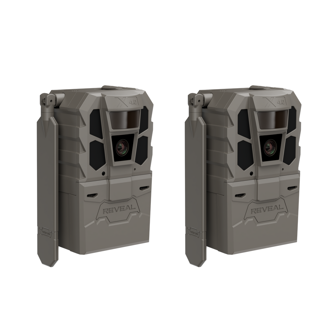 Tactacam Reveal X 4.0 Cellular Trail Camera 2-Pack