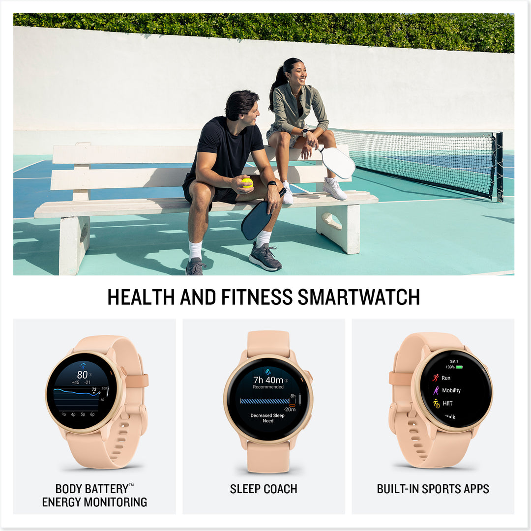 Garmin vívoactive® 6 Smartwatch - Bundle with Free Charging Accessories