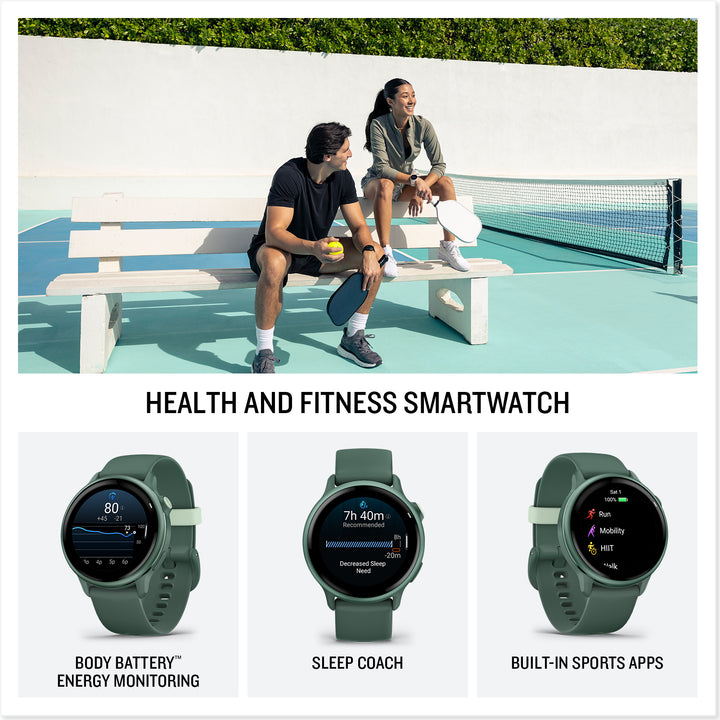 Garmin vívoactive® 6 Smartwatch - Bundle with Free Charging Accessories