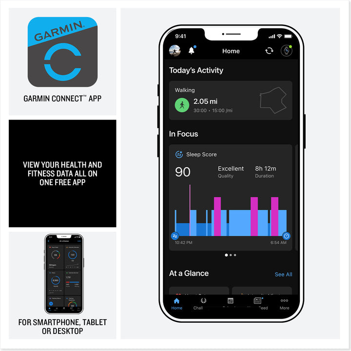 Garmin vívoactive® 6 Smartwatch - Bundle with Free Charging Accessories