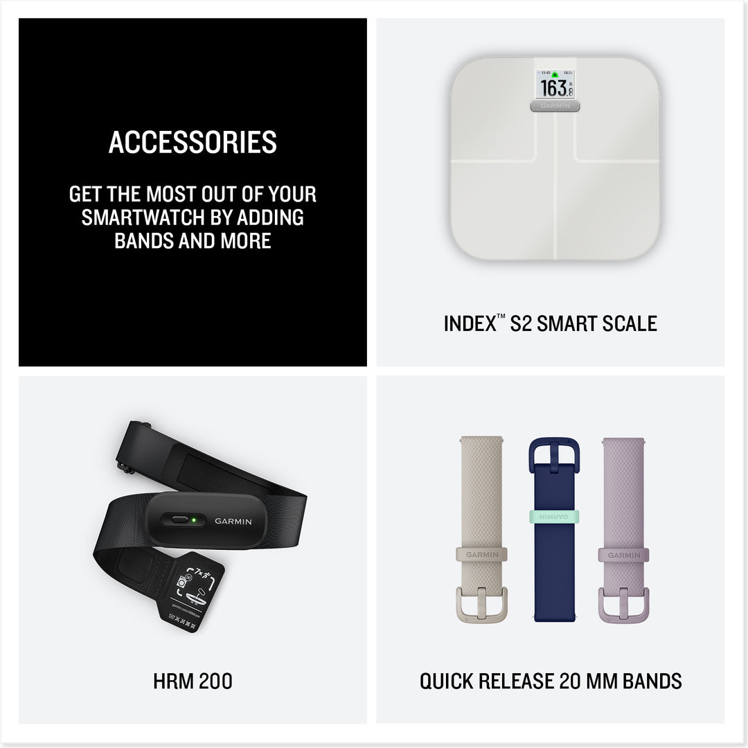 Garmin vívoactive® 6 Smartwatch - Bundle with Free Charging Accessories