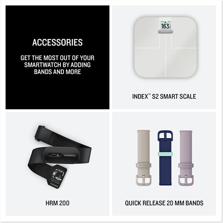 Garmin vívoactive® 6 Smartwatch - Bundle with Free Charging Accessories