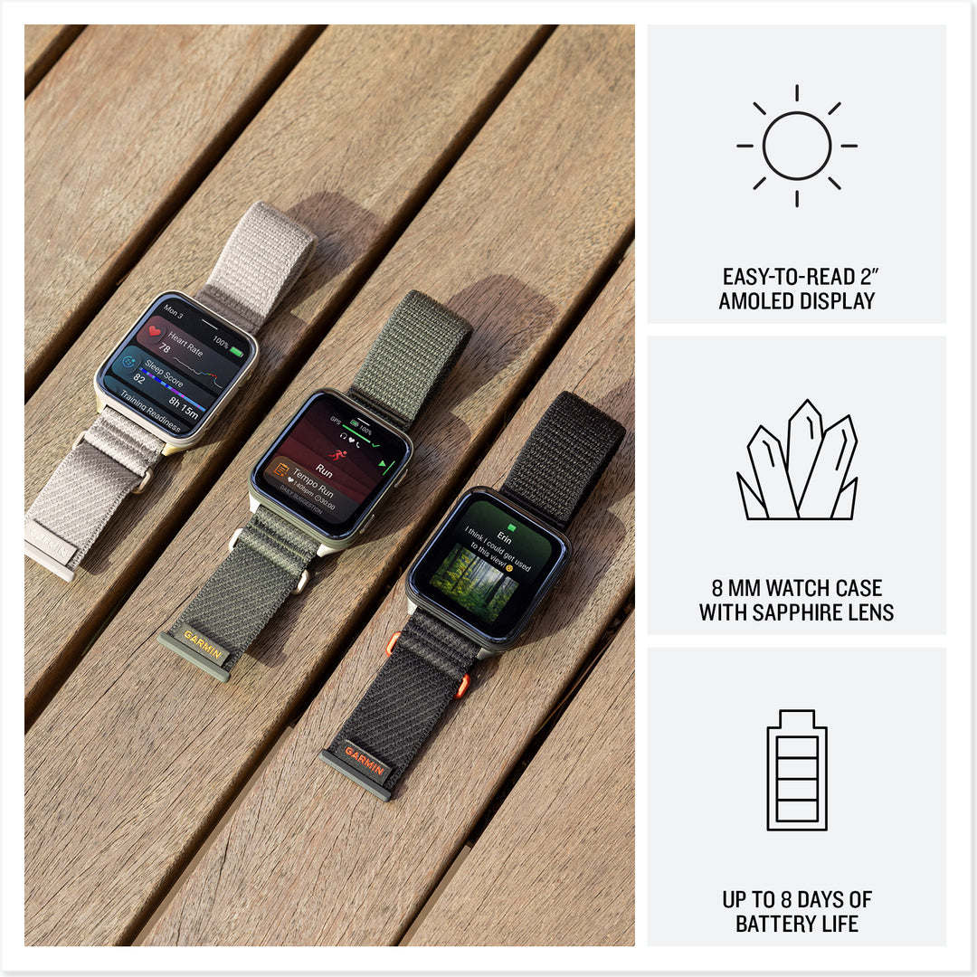 Garmin Venu® X1 Smartwatch - Bundle with Free Charging Accessories