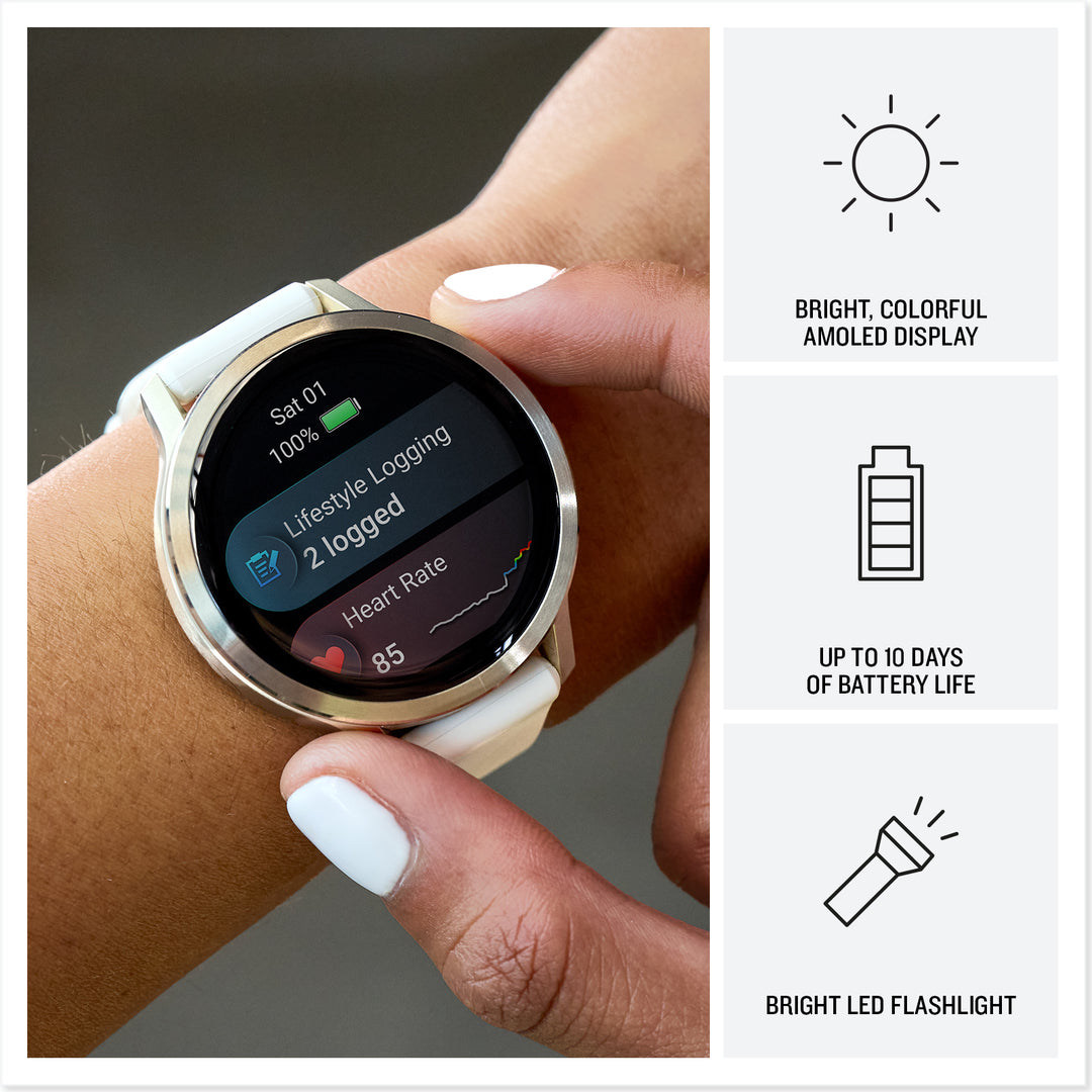Garmin Venu 4® Smartwatch - Bundle with Free Charging Accessories