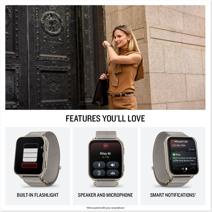 Garmin Venu® X1 Smartwatch - Bundle with Free Charging Accessories
