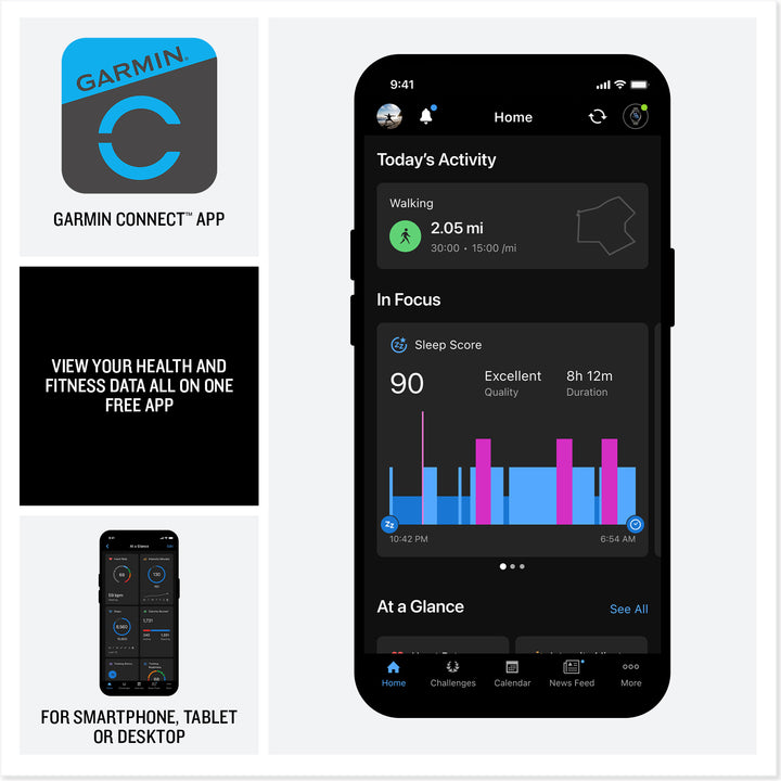 Garmin Venu 4® Smartwatch - Bundle with Free Charging Accessories