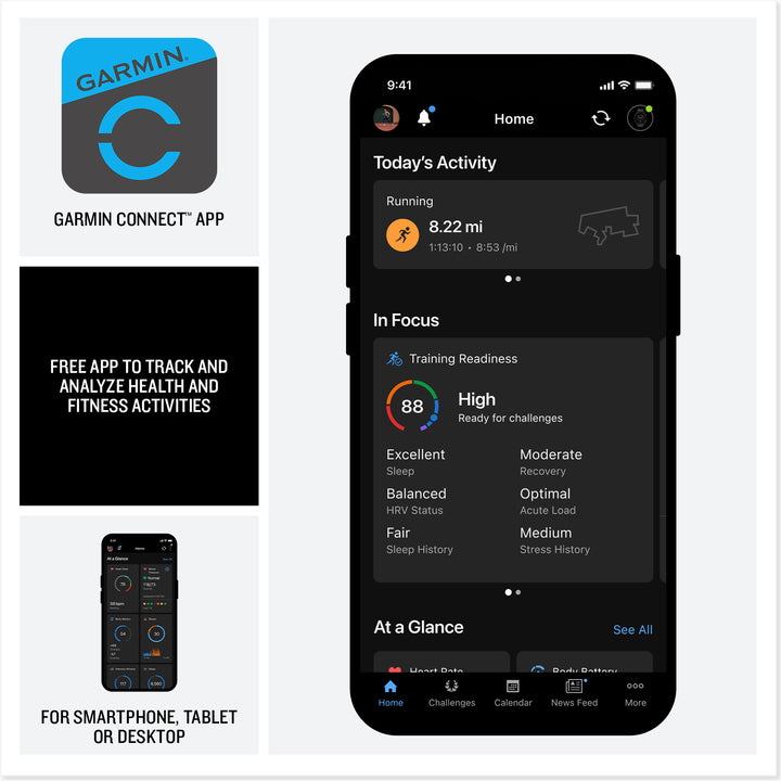 Garmin Venu® X1 Smartwatch - Bundle with Free Charging Accessories