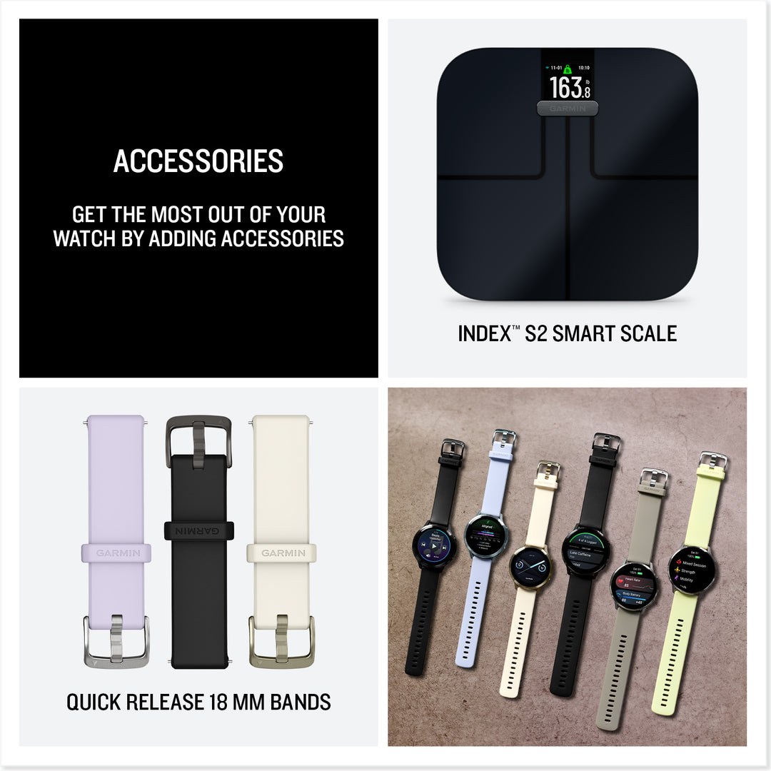 Garmin Venu 4® Smartwatch - Bundle with Free Charging Accessories