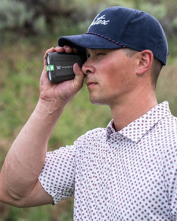 Vortex Blade Slope Golf Laser Rangefinder in use