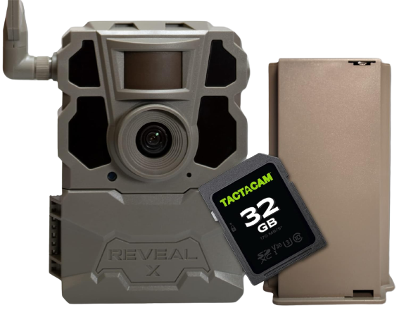 TACTACAM Reveal X Gen 2.0 LTE Cellular Trail Camera - Hunt More Combo