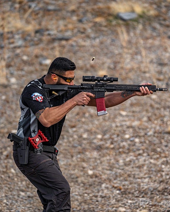 Vortex Strike Eagle 1-8x24 Riflescope in the field