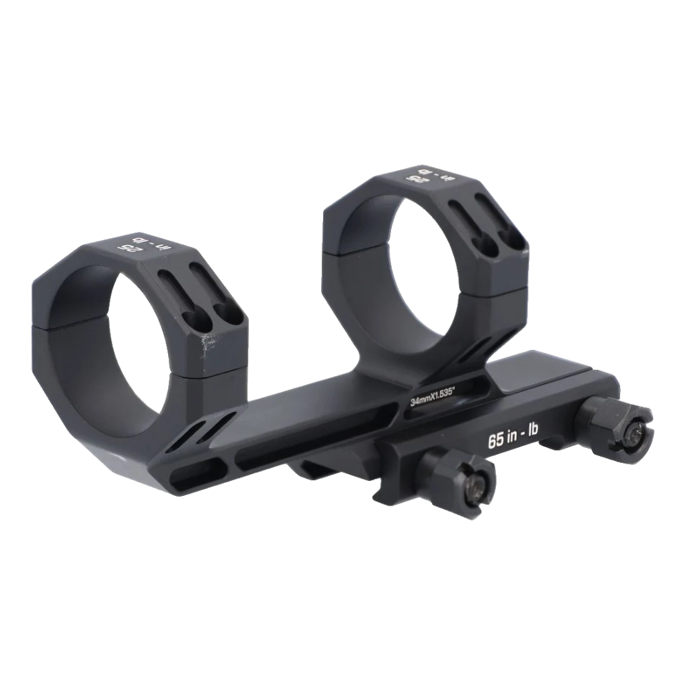 Sig Sauer ALPHA-MSR 34mm One-Piece Scope Mount, 1.535 in Height, Picatinny, Black
