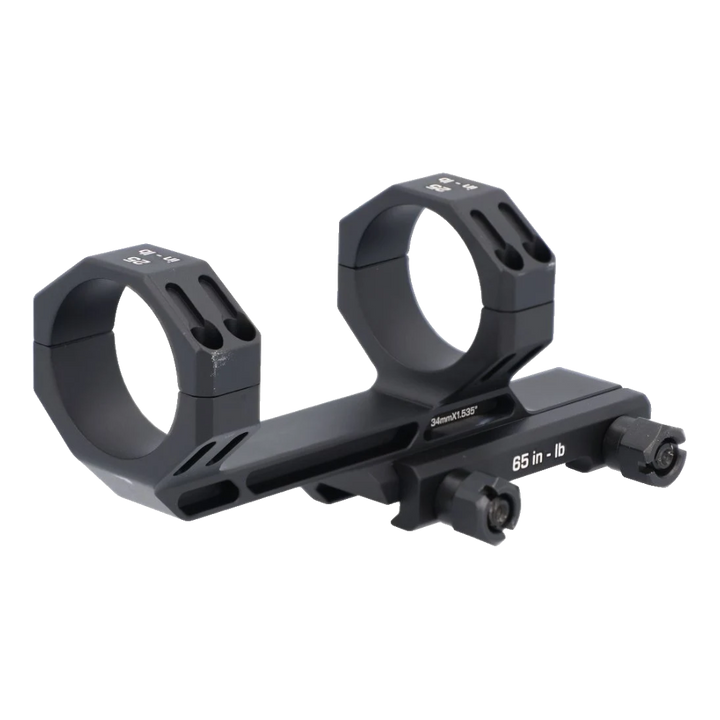 Sig Sauer ALPHA-MSR 34mm One-Piece Scope Mount, 1.535 in Height, Picatinny, Black