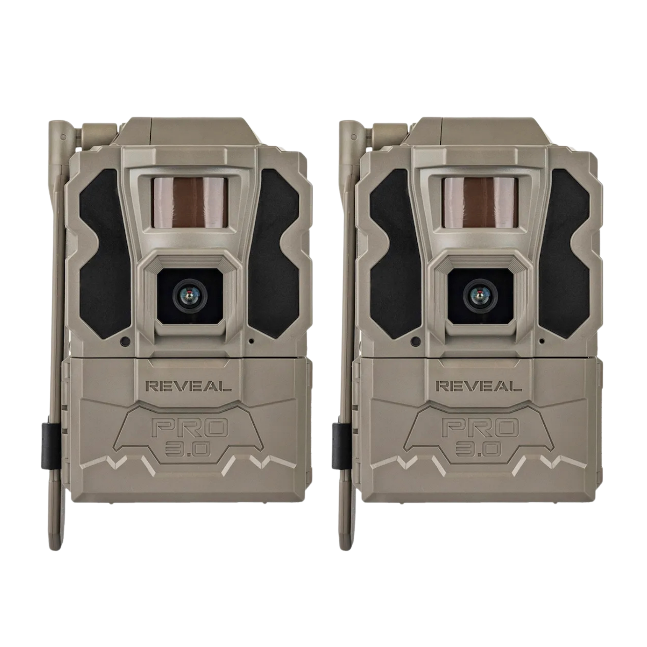 2-Pack TACTACAM REVEAL PRO 3.0 Cellular Trail Camera No-Glow IR GPS
