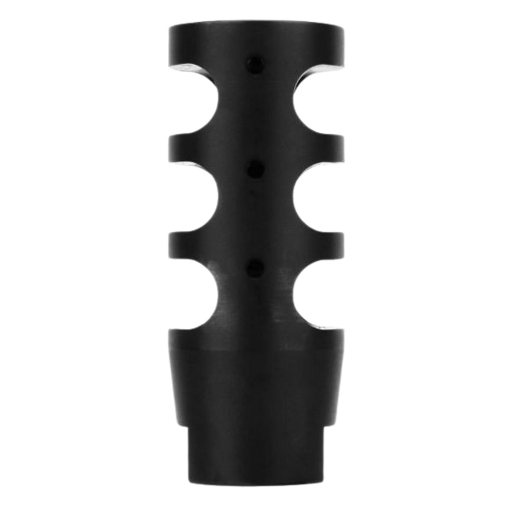 TacFire  Compact Compensator – 5.56 NATO, 1/2"-28 Thread, Black Nitride