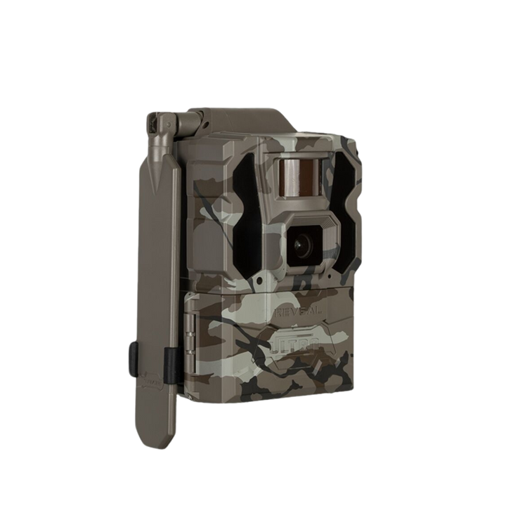 Buy 2 & Save! TACTACAM Reveal Ultra Cellular Trail Camera with SD Cards, Steel Reinforced Straps and Cleaning Cloth