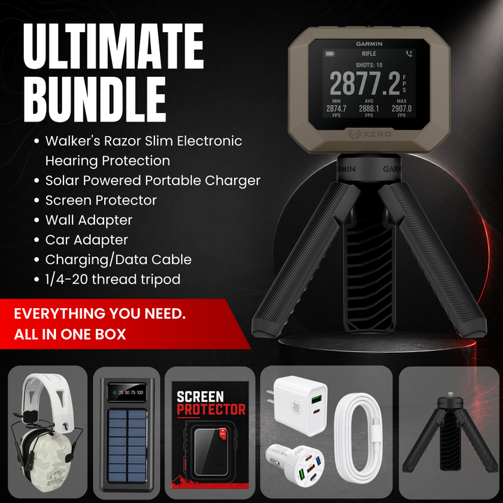 Garmin Xero® C1 Pro Chronograph - Ultimate Bundle